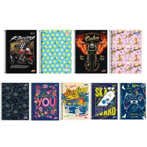 CADERNO ESPIRAL TILIBRA 14 96FLS