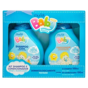 KIT SH  CONDIC MURIEL 200ML MENINO