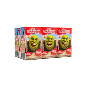 LEITE FERMENTADO BATAVINHO 6X80G MORANGO