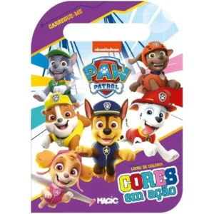 LIVRO INFANTIL COLORIR CARREGUE-ME PATRULHA CANINA