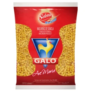 MACARRAO GALO 500G SEMOLA AVE MARIA