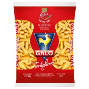 MACARRAO GALO 500G SEMOLA TORTIGLIONE