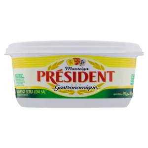 MANTEIGA PRESIDENT POTE COM SAL 200G