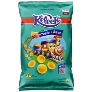 SALGADINHO KELECK 50G CHEDDAR E BACON