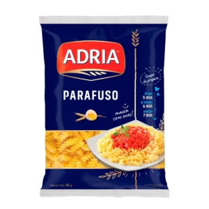 MACARRAO ADRIA SEMOLA 500G PARAFUSO