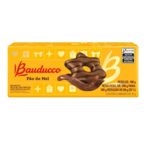 PAO DE MEL BAUDUCCO CCOB AO LEITE 180G