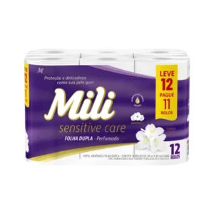 PAPEL HIG MILI SENSITIVE CARE NT FD 12X30M