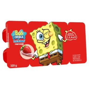 PETIT SUISSE BATAVINHO BOB ESPONJA 320G MORANGO