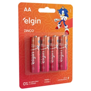 PILHA ELGIN ZINCO AA C4