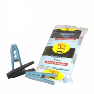 PRENDEDOR DE ROUPAS PLASTICO GUIRADO C12
