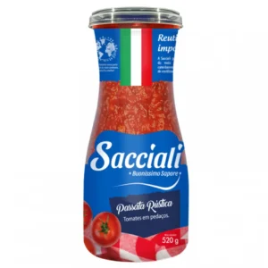 PASSATA RUSTICA SACCIALI 520G