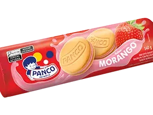 BISC RECH PANCO 140G MORANGO