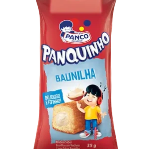 BOLO PANQUINHO 35G BAUNILHA