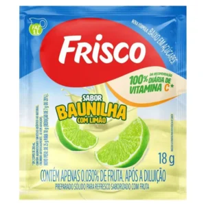 REFRESCO PO FRISCO 18G BAUNILHA LIMAO
