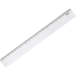 REGUA ESCOLAR NEW LINE CRISTAL 30CM
