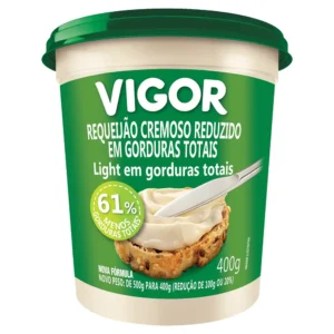 REQUEIJAO CREMOSO VIGOR LIGHT 400G