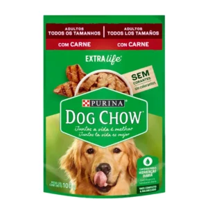 DOG CHOW 100G CARNE AO MOLHO ADULTO