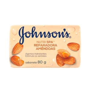 SABONETE JOHNSONS 80G AMENDOAS