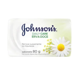 SABONETE JOHNSONS 80G ERVA DOCE