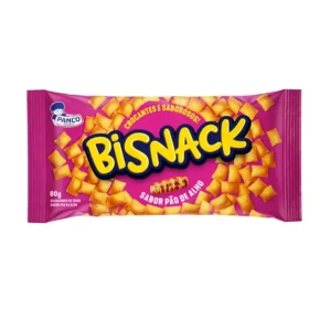 SALGADINHO PANCO BISNACK 80G PAO DE ALHO