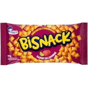 SALGADINHO PANCO BISNACK 80G SALAMINHO