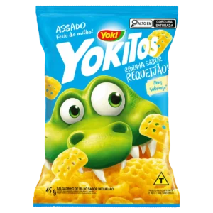 SALGADINHO YOKITOS 45G REDINHA REQUEIJAO