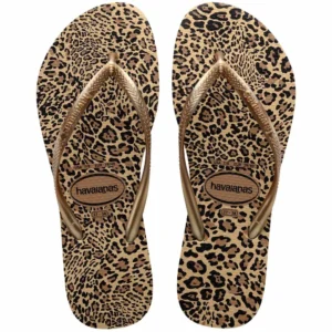 SAND HAVAIANAS SLIM ANIMALS AREIADOURADO 3536