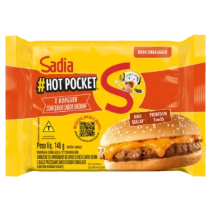 SANDUICHE HOT POCKET SADIA 145G X CHEDDAR CREMOSO