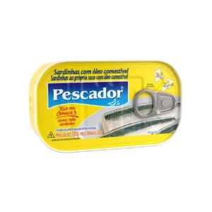 SARDINHA PESCADOR 125G OLEO