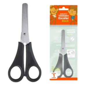 TESOURA ESCOLAR BLACK LEO LEO