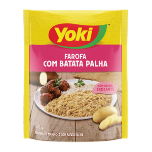 FAROFA MANDIOCA PALHA YOKI 200G