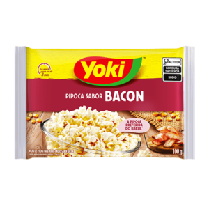 PIPOCA MICRO YOKI 100G BACON