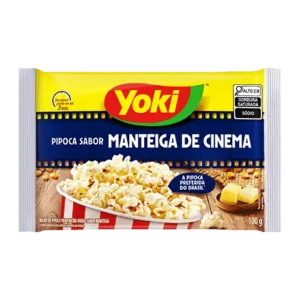 PIPOCA MICRO YOKI 100G MANTEIGA CINEMA