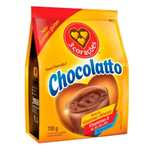 ACHOC PO CHOCOLATTO  3CORACOES SC 700G