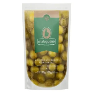 AZEITONAS VERDES MALAGUENA 170G