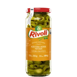 AZEITONAS VERDES RIVOLI 160G FATIADA