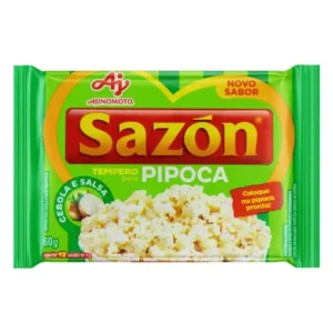 TEMPERO SAZON 60G PIPOCA  CEBOLA E SALSA