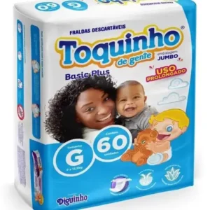 FRALDA DESC TOQUINHO BASIC PLUS G C60