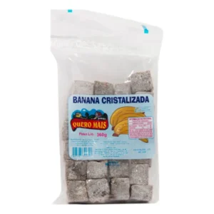 BANANA CRISTALIZADA QUERO MAIS 360G