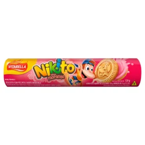 BISC RECH NIKITO 120G MORANGO