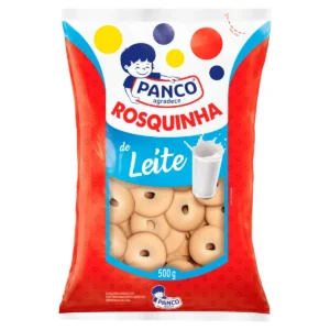 ROSQUINHAS PANCO 500G LEITE