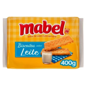 BISC MABEL 400G LEITE