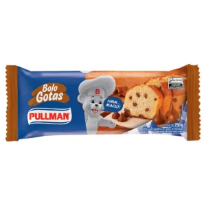 BOLO PULLMAN 250G GOTAS CHOCOLATE