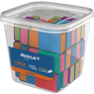 BORRACHA COLORIDA TR COLOR MIX C/CAPA