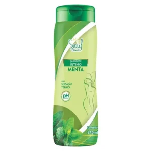 SABONETE LIQ SOUL FEMININO 210ML MENTA