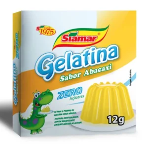 GELATINA SIAMAR 12G ZERO ABACAXI