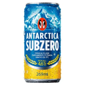 CERVEJA ANTARCTICA SUBZERO 269ML