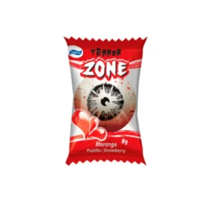 CHICLE ZONE OLHOS MORANGO 8G