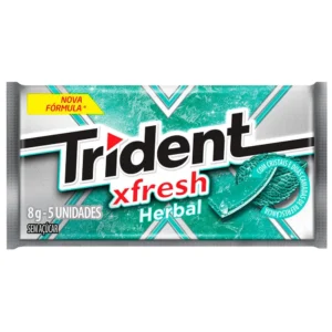CHICLE TRIDENT 8G FRESH HERBAL