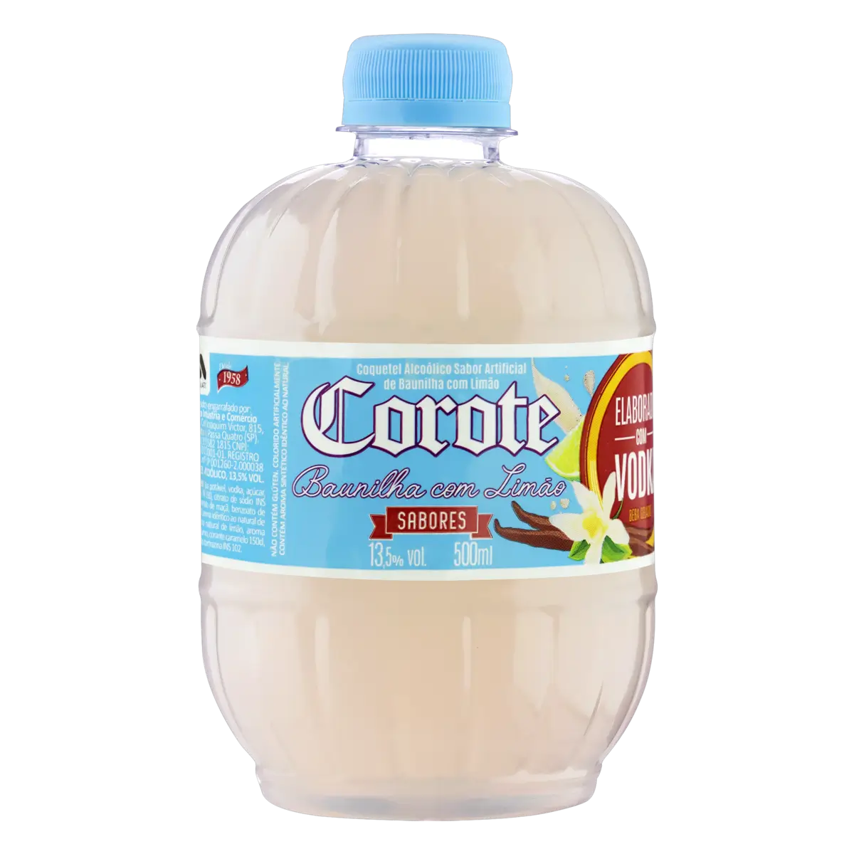 BEB ALCOOLICA COROTE 500ML BAUNILHA LIMAO